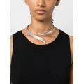 Swarovski Hyperbola open necklace - Silver