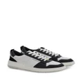 Ferragamo panelled leather sneakers - White
