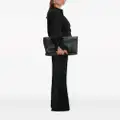 Victoria Beckham wrap-front silk blouse - Black