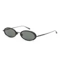 Linda Farrow round-frame sunglasses - Black