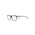 Lacoste square-frame tortoiseshell glasses - Grey
