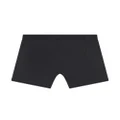Balenciaga logo-waistband fitted swim shorts - Black