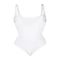 Wolford fine-ribbed body - White