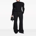 Proenza Schouler Camille ribbed-knit top - Black