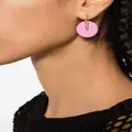 Maje interlock drop earrings - Gold