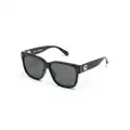 Linda Farrow oversize-frame sunglasses - Black