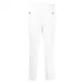 Dell'oglio slim-cut tapered trousers - White
