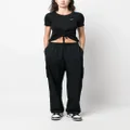 Nike logo-print cago trousers - Black