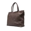 Officine Creative Class 35 woven tote bag - Brown