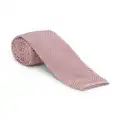 Brunello Cucinelli silk knit tie - Pink