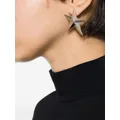 Mugler maxi star stud earrings - Silver