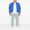 Dsquared2 logo-panelled quilted jacket - Blue