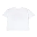 Stella McCartney Kids logo-print cotton T-shirt - White