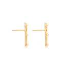 Christian Dior Pre-Owned pre-owned CD logo earrings - Gold