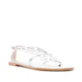Sophia Webster Butterfly metallic flat sandals - Silver