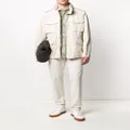 ASPESI multi-pocket high collar jacket - Neutrals