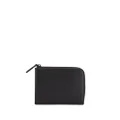 Common Projects logo zipped wallet - Black