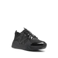Armani Exchange side-logo low-top sneakers - Black