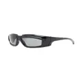 Rick Owens rectangular-framed sunglasses - Black