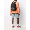 Calvin Klein Jeans logo-embroidered backpack - Black