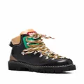 Dsquared2 hiker style leather boots - Black