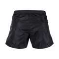 Moncler logo-patch swim shorts - Blue