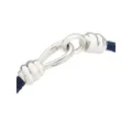 Dodo sterling silver Nodo cord bracelet - Blue