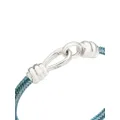 Dodo sterling silver Nodo cord bracelet - Blue