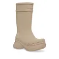 Balenciaga x Crocs platform boots - Neutrals