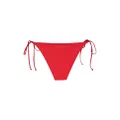 GANNI side-tie bikini bottoms - Red