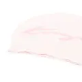 Kenzo Kids logo-knit beanie hat - Pink