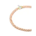 Dodo 18kt yellow and rose gold rondelle bracelet - Pink