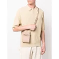 Valextra grained-leather shoulder bag - Neutrals
