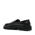 Furla Arch-logo chunky loafers - Black