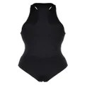 Karl Lagerfeld Sporty Logo swimsuit - Black