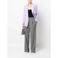 Karl Lagerfeld tailored double-breasted blazer - Purple