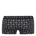 Philipp Plein Skull-print boxer shorts - Black
