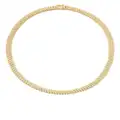 Anita Ko 18kt yellow gold Zoe diamond choker necklace