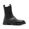 Karl Lagerfeld Aria calf-leather ankle boots - Black