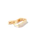 Jacquie Aiche 14kt yellow gold Mini Rectangle diamond earring