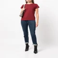 rag & bone garment-dyed cotton T-Shirt - Red
