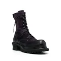 Premiata lace-up ankle boots - Purple