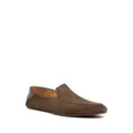 Magnanni suede slip-on loafers - Brown
