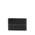 Tod's contrast-stitch detail wallet - Black