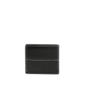 Tod's contrast-stitch detail wallet - Black