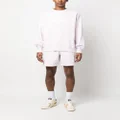 adidas slogan-print crew neck sweatshirt - Pink