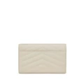 Saint Laurent quilted tri-fold wallet - Neutrals