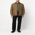 Paul Smith buttoned checked jacket - Yellow