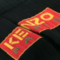 Kenzo logo ribbed socks - Black