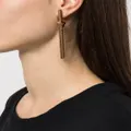 Versace Greca asymmetric earrings - Gold